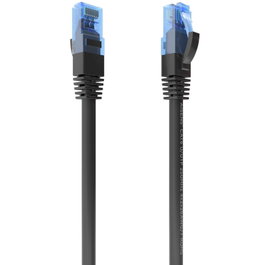 Aisens Cable de Red RJ45 Cat.6 UTP AWG26 CCA 30cm Negro